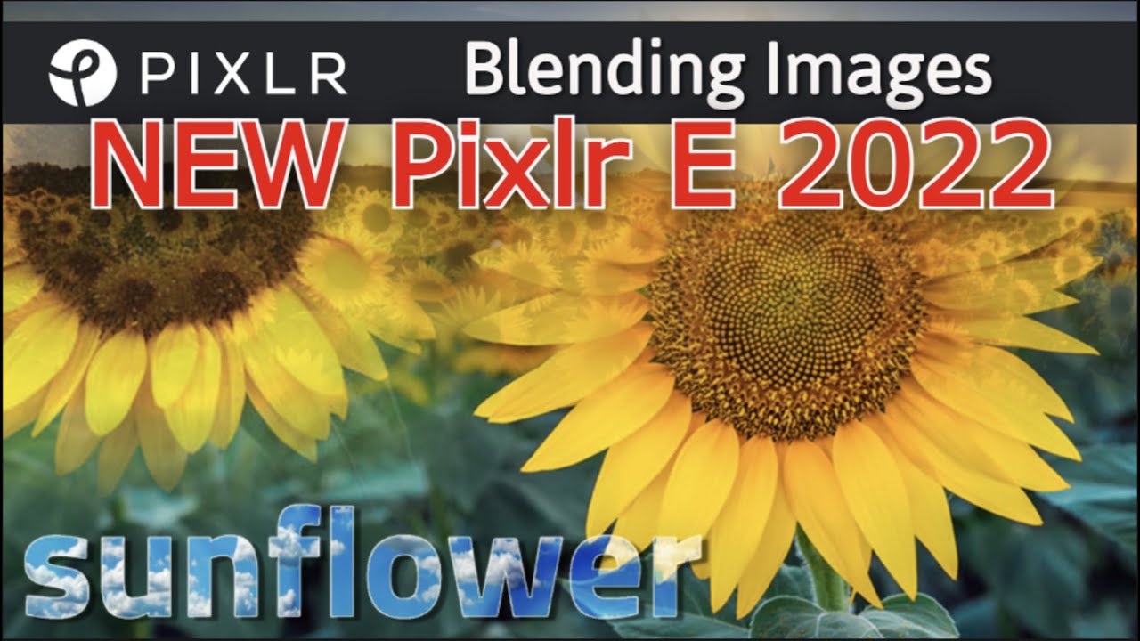 Pixlr E 2022 Photo Blending