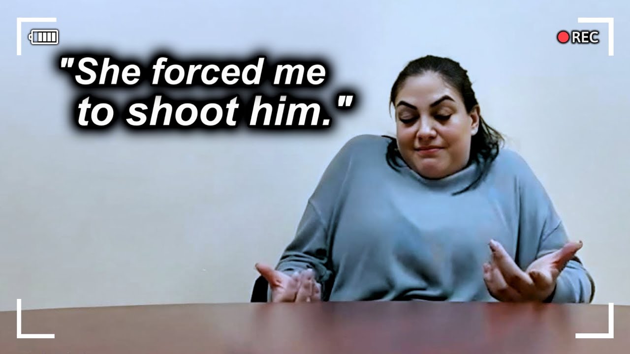 Woman Claims She Was Forced To Shoot Her Cop Ex-Boyfriend | Police Interrogation