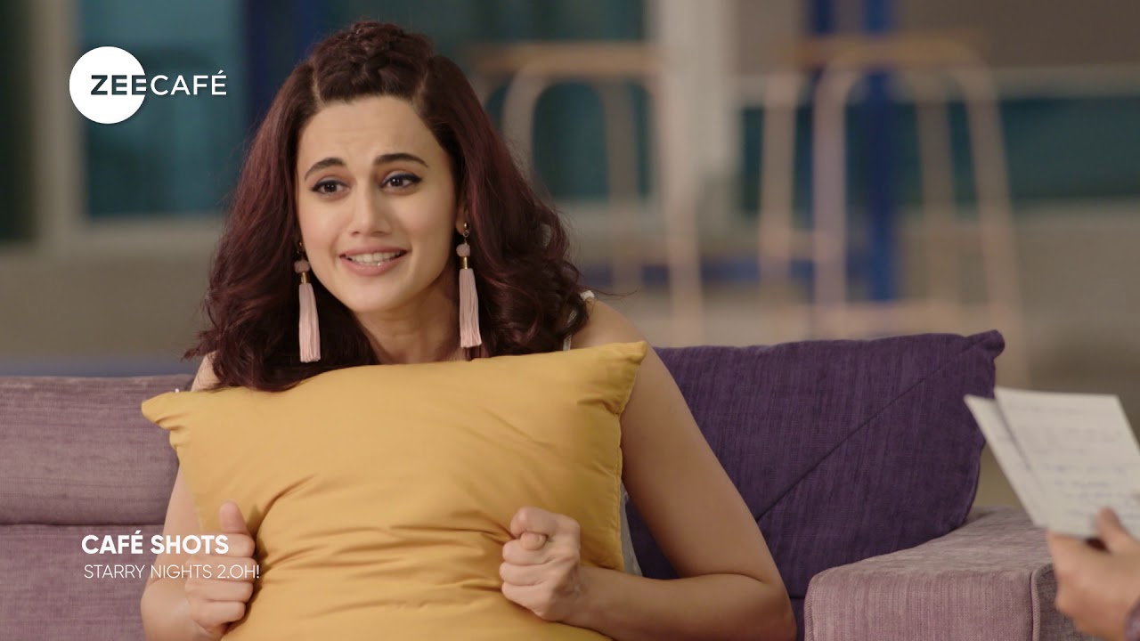 Café Shots | Quickie Round with Taapsee Pannu | Starry Nights 2.OH!