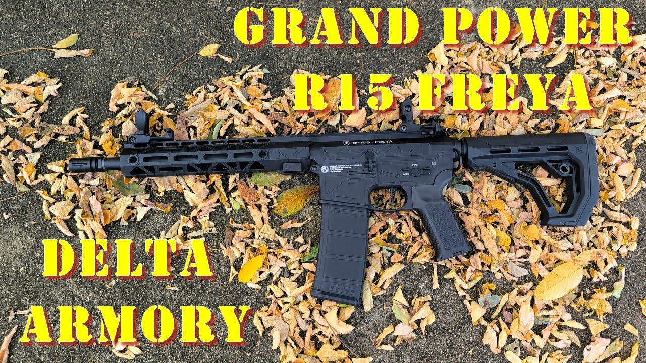 Airsoft - Delta Armory - Grand Power R15 Freya [French]