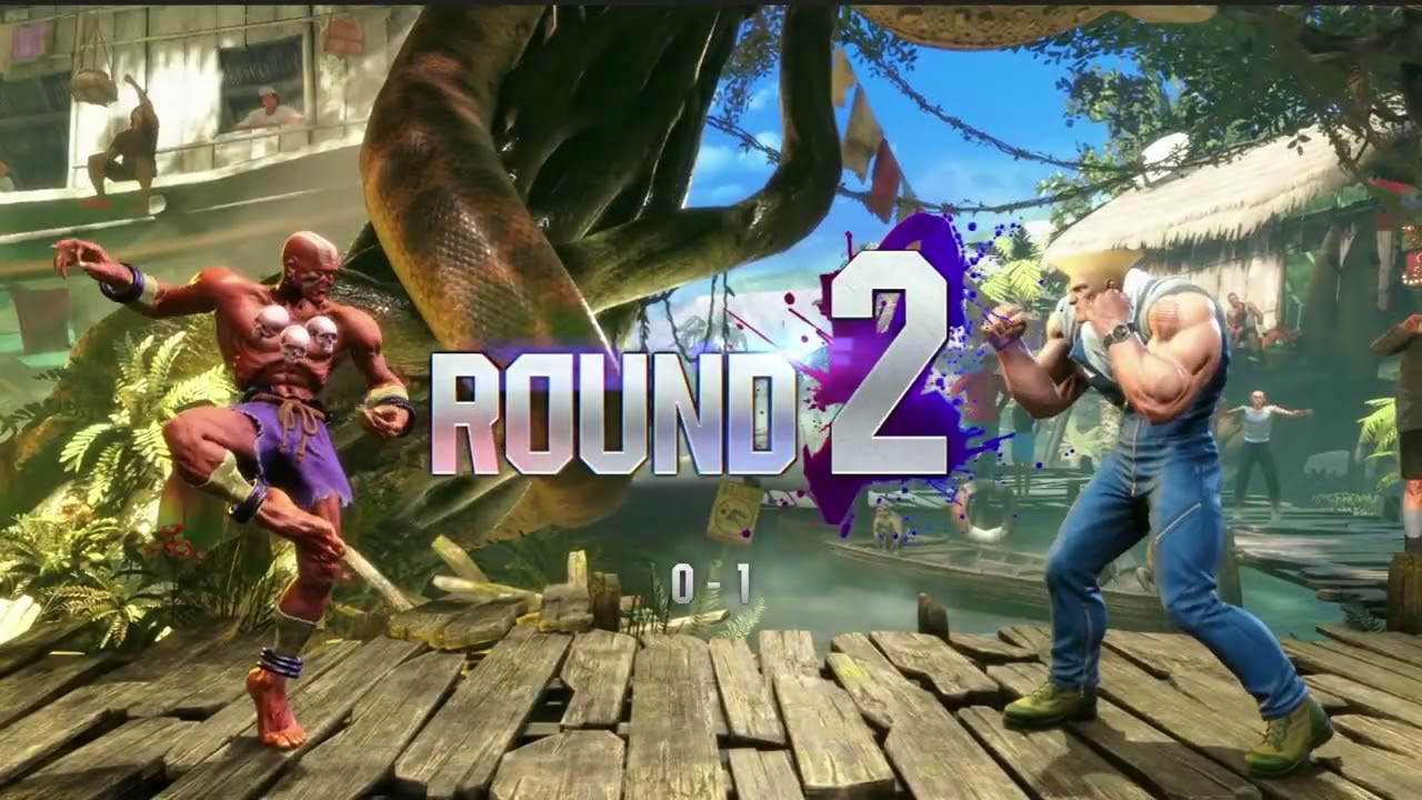 Dhalsim vs Guile Street Fighter 6 #gamer #games #gameplay #gaming #movie #streetfighter