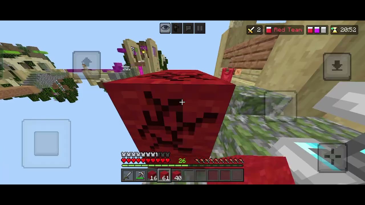 I played hive bed wars but I will take one challenge obsidian bed cover