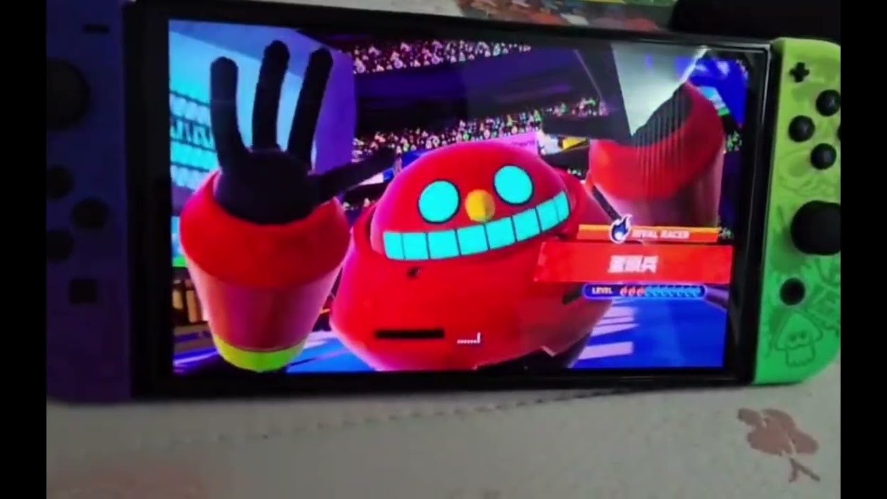  kelvin摺紙飛機 kelvin玩 nintendo switch  賽車遊戲