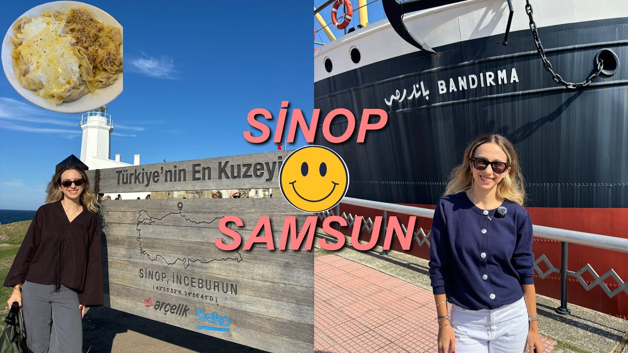 BERABER SİNOP VE SAMSUN’U GEZELİM!📍🗺️  | Üç Günlük Şehir Dışı Gezisi,Vlog,Beraber Gezelim❤️