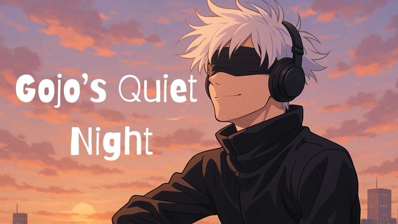 Gojo Satoru LoFi – Infinity Chill Beats to Study, Sleep, and Relax 🌃🎧