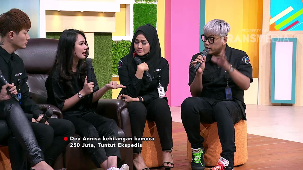 PAGI PAGI PASTI HAPPY - Klarifikasi Dea Annisa Saat Kamera Syutingnya Hilang (12/12/2017) Part 3