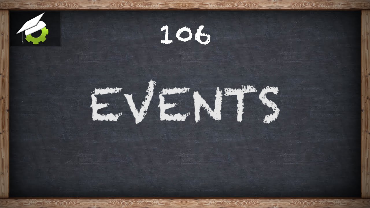 106 - GameMaker: Studio - Events