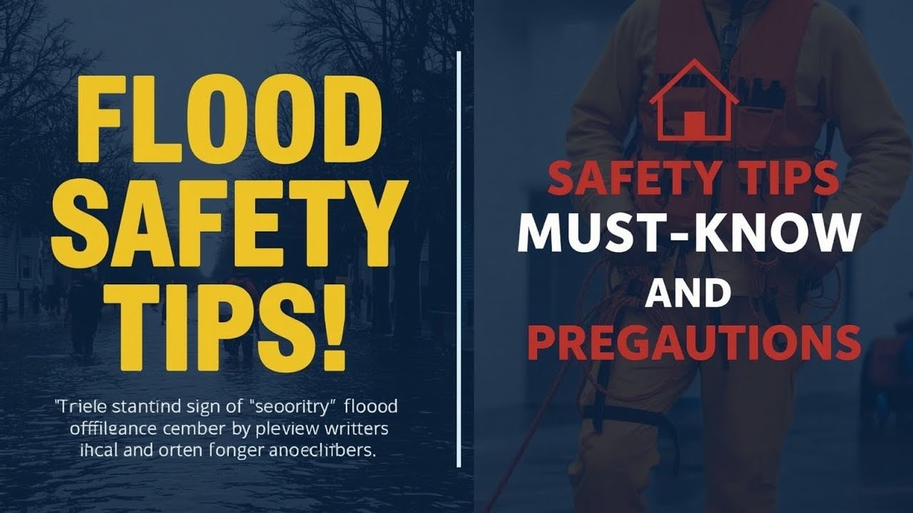 Flood & Emergency Safety Precautions You Must Know | Life-Saving Tips