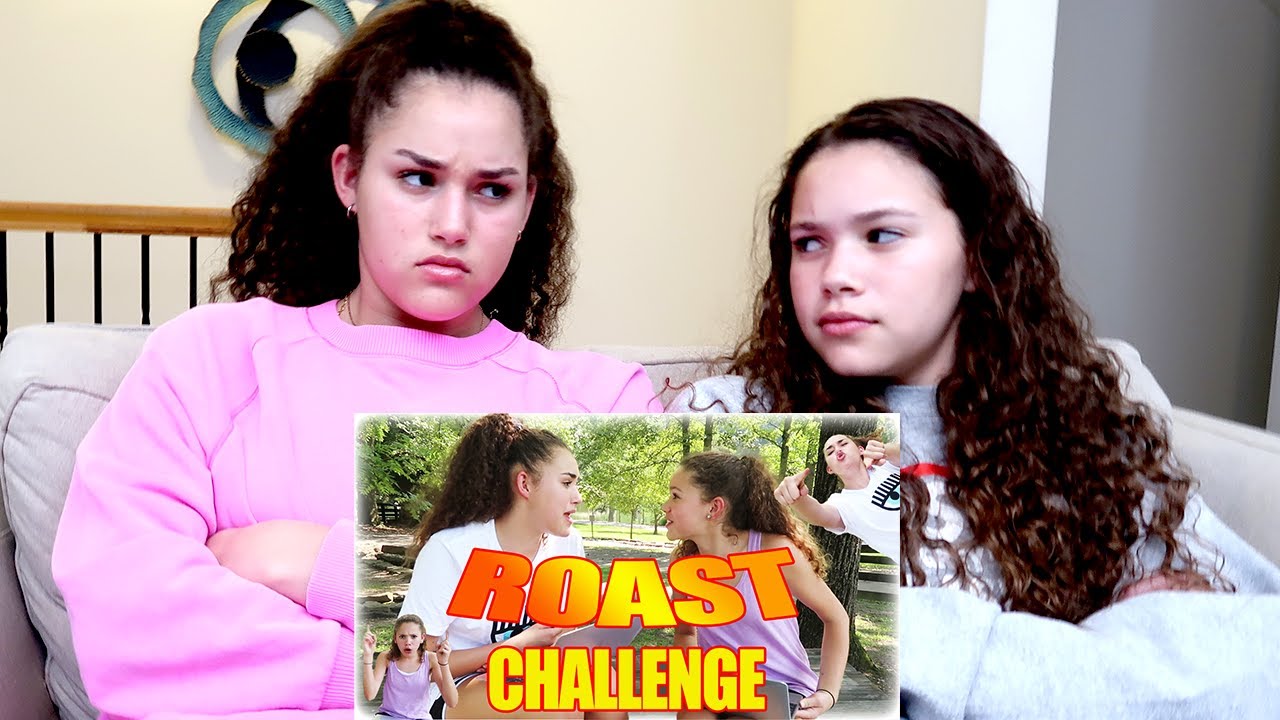 REACTING To Our First ROAST Ever (Haschak Sisters)