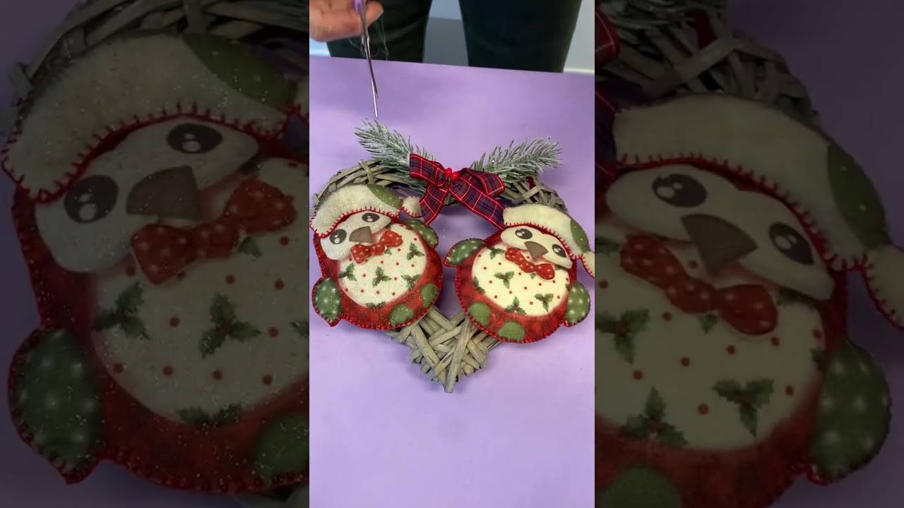 Pannello p87 gufetti natalosi de Le Meraviglie di Teo