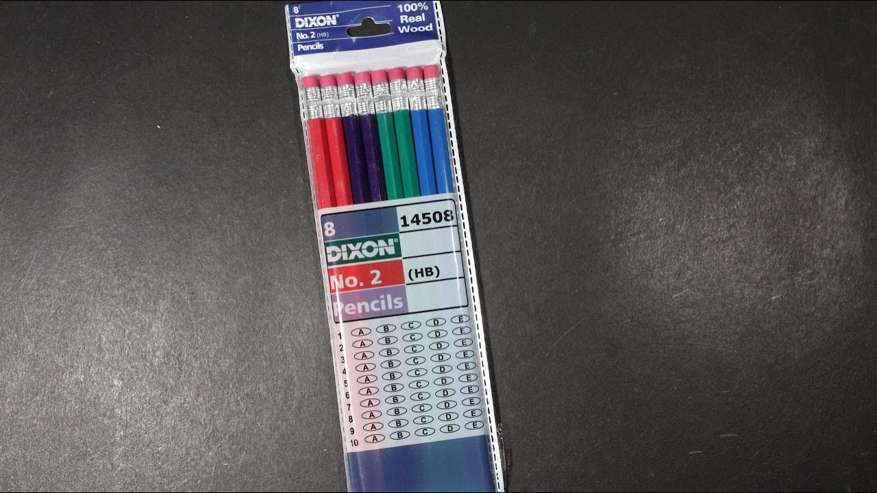 Dixon Multicolor 2 HB Pencil Review