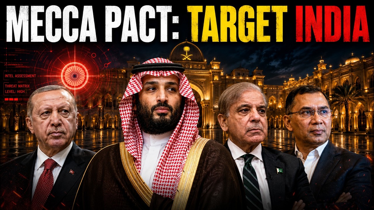 The Mecca Pact&rsquo;s Real Target: Cut India&rsquo;s Chicken's Neck in Half! 🔪🇮🇳