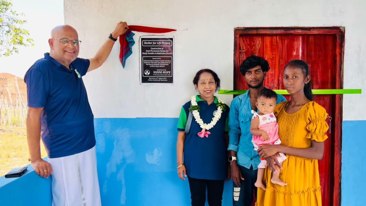 Vanni Hope | 5 Shelter for Life Houses - Puthur Village, Kathiraveli, Batticaloa