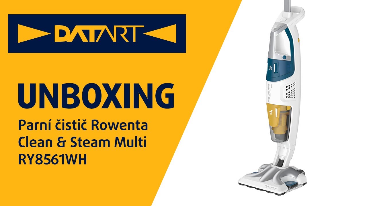 Parní čistič Rowenta Clean & Steam Multi RY8561WH | unboxing