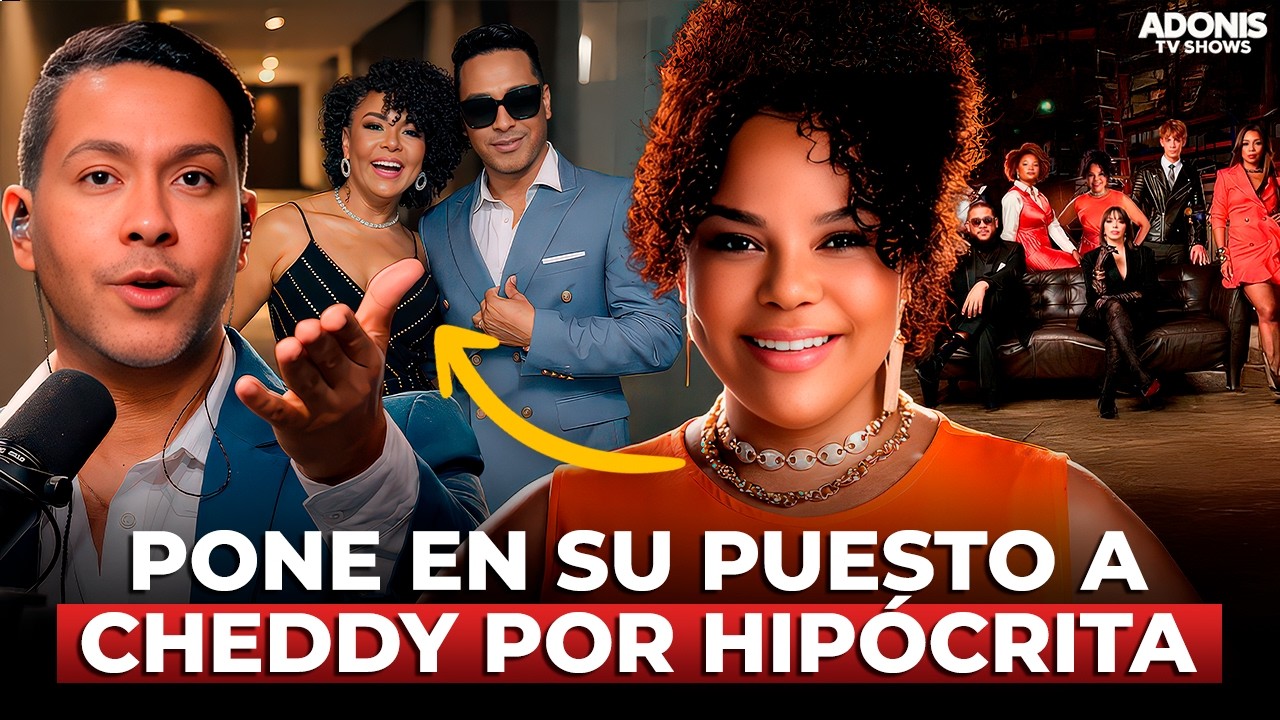 RICHARD SE LA DEJA CAER A CHEDDY GARCÍA POR HIPÓCRITA