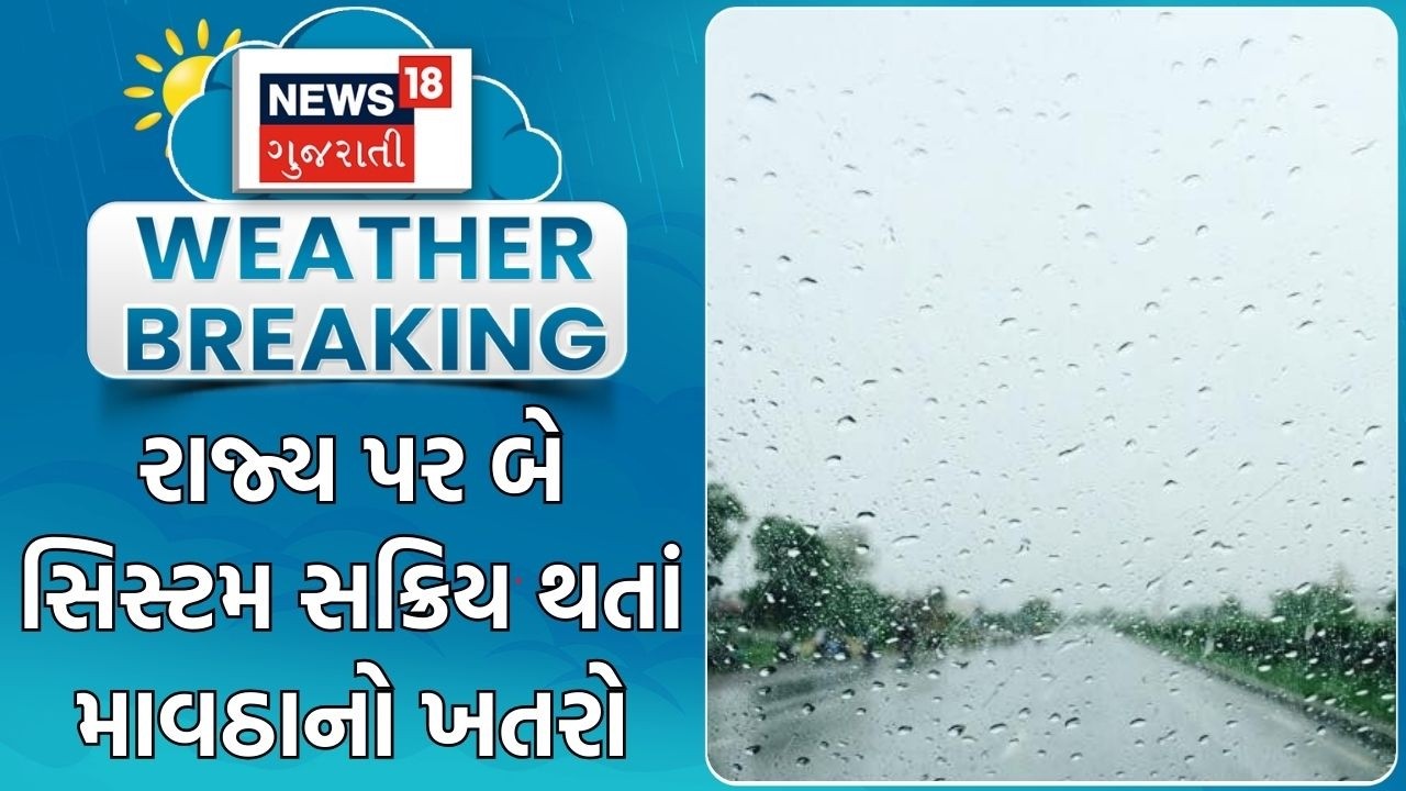 Weather Update | રાજ્ય પર બે સિસ્ટમ સક્રિય થતાં માવઠાનો ખતરો | Unseasonal Rain | Gujarati News