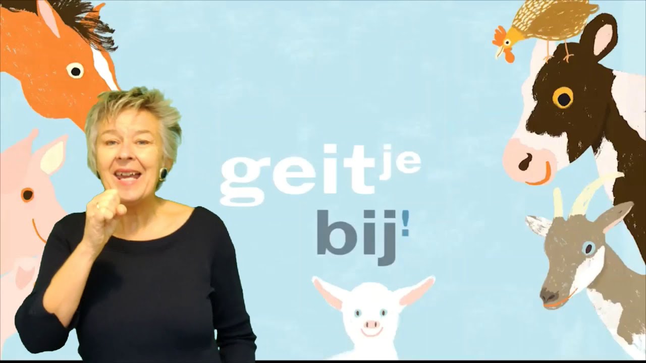 We hebben er een geitje bij! - Zingen met gebaren (©gottmerkinderboeken.nl)