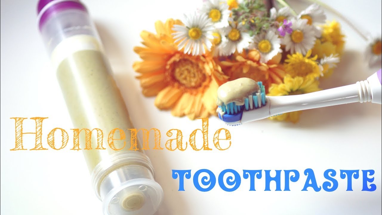 DIY: Homemade Herbal Remineralizing Toothpaste - Dentifricio fai da te
