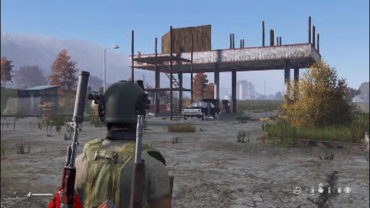 DayZ Gas Station Base Build Part 1