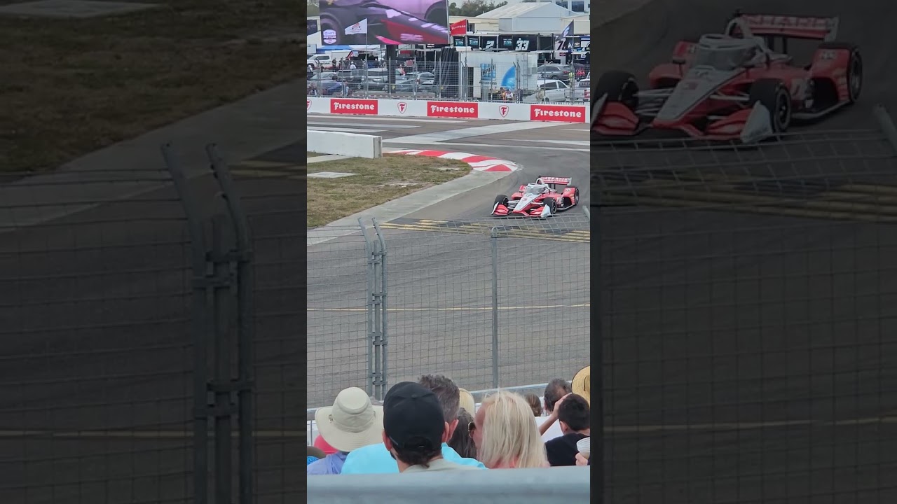 INDY CAR season starts now! First 4 practice laps of the 2026 season!  St. Petersburg Grand Prix!
