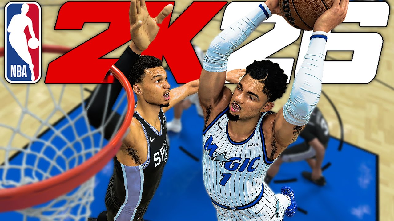 NBA 2K26 MyCAREER - OMG!! I DUNKED ON WEMBY!!!