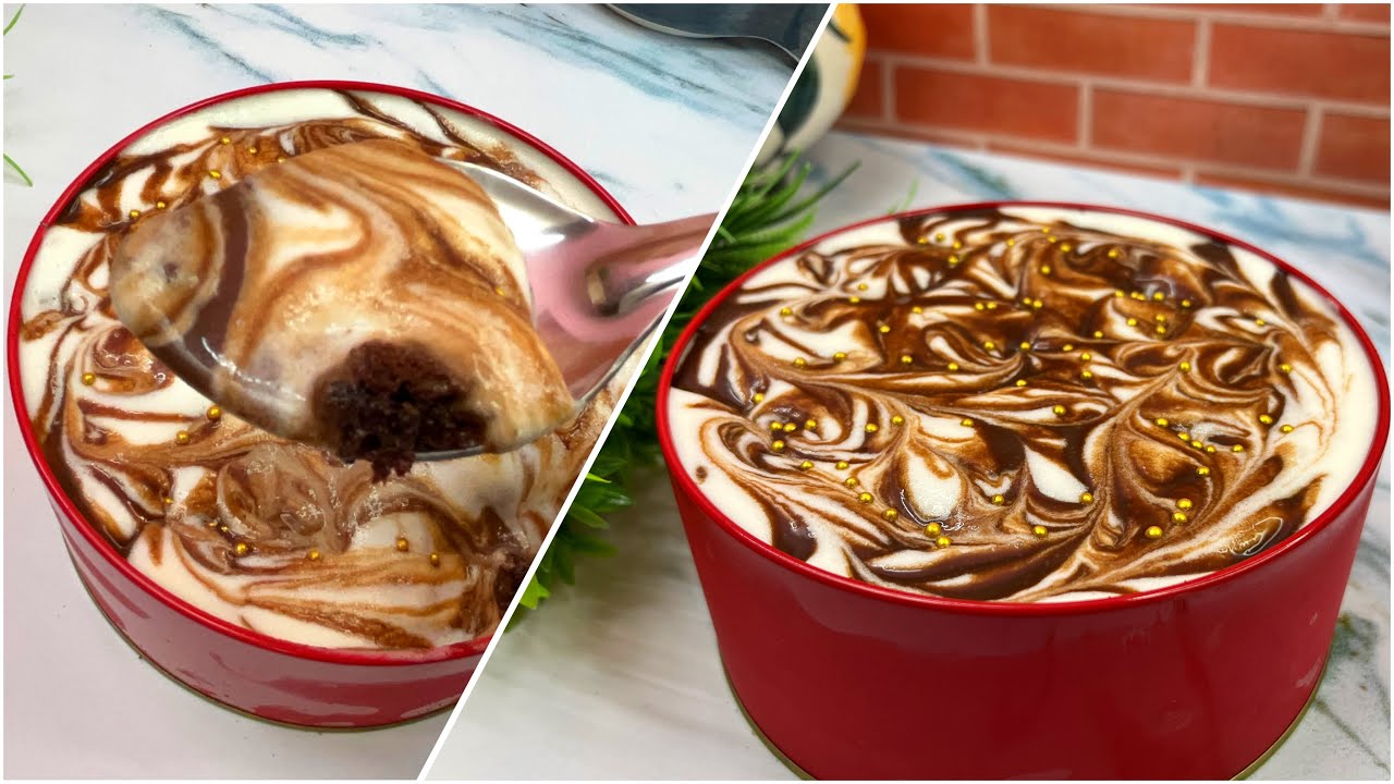 Viral Chocolate Bowl Cake/Rich Chocolatey 🍫 With Homemade Chocolate Sauce Recipe 