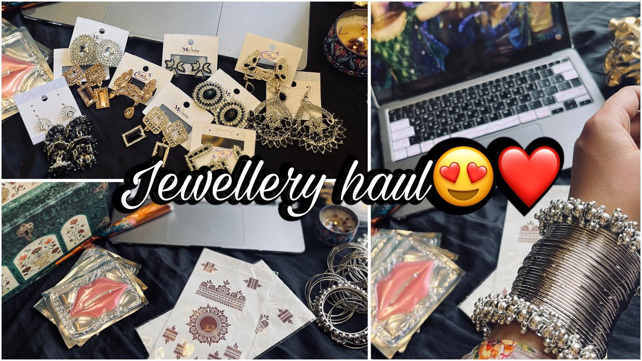 This Chand Raat unboxing Video slept in My Drafts for a Month😅😂|Jewellery Haul,aesthetic,affordable|