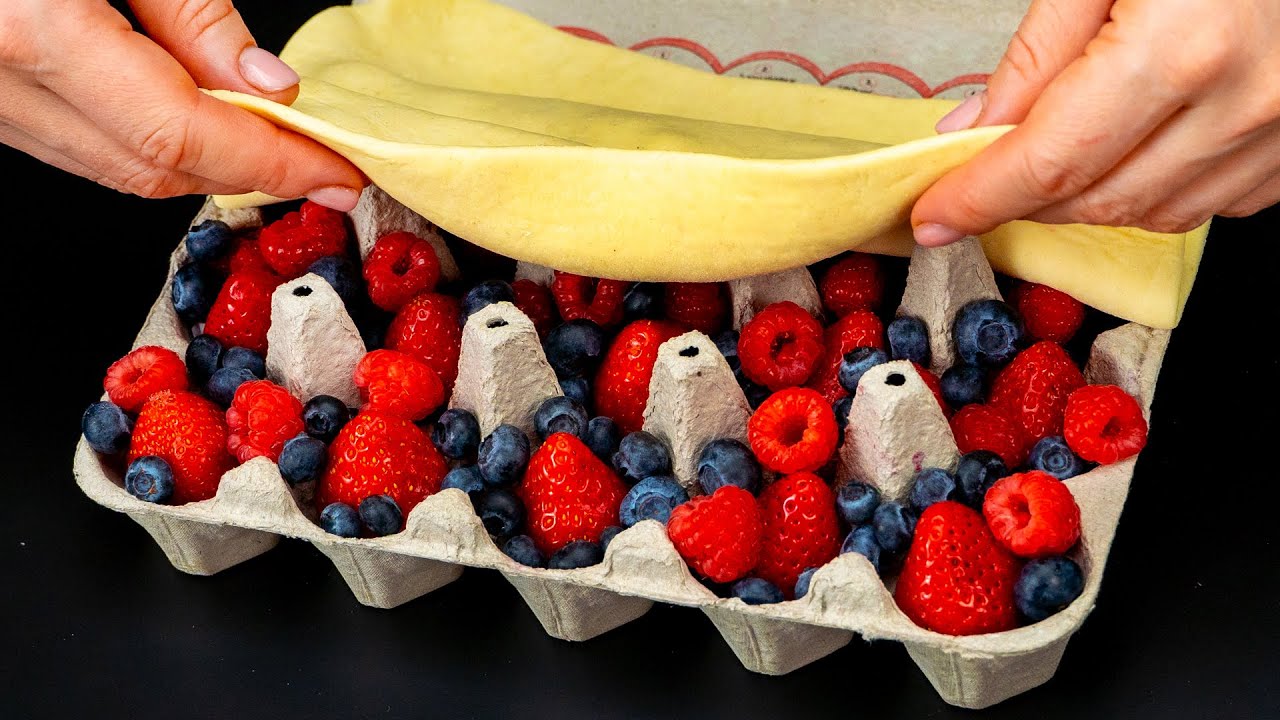 Вы будете в восторге от этого гениального трюка! Самый вкусный десерт за несколько минут