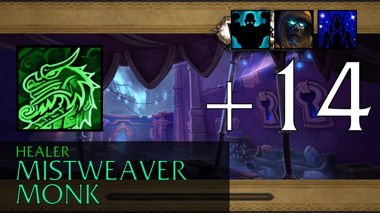 Tazavesh: So'leah's Gambit (M+14) - Mistweaver Monk (Way of the Serpent) POV