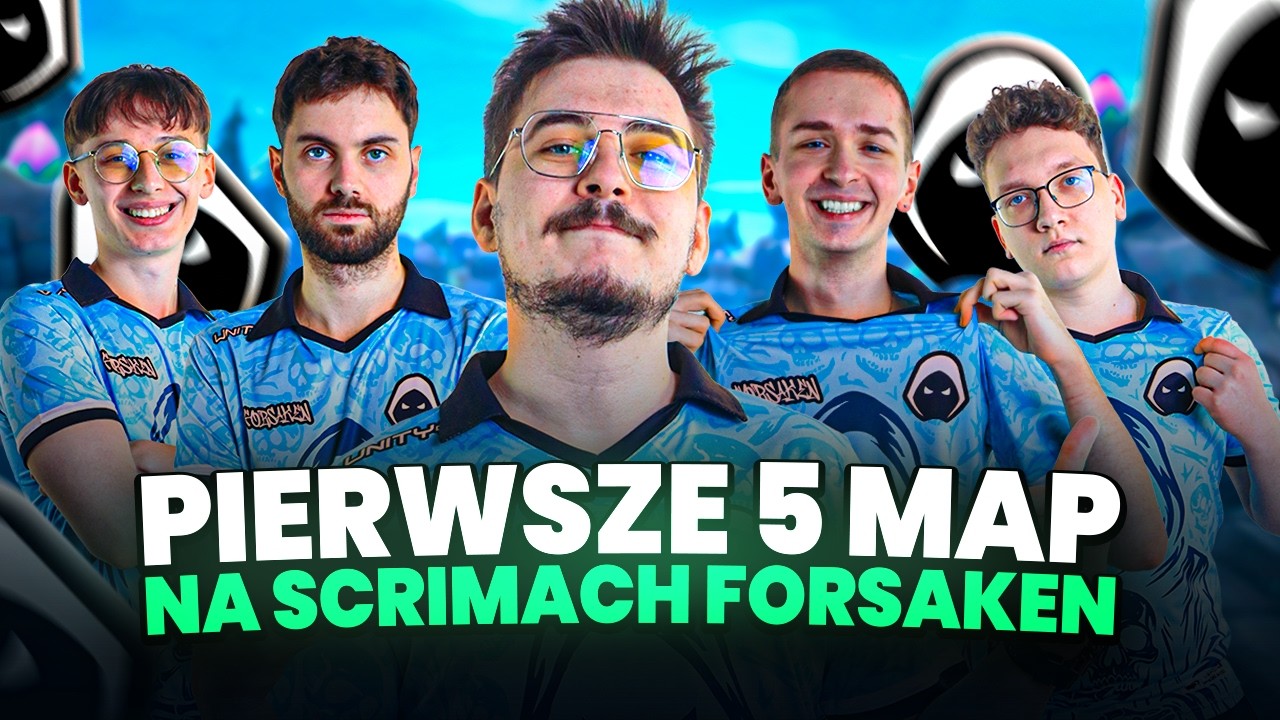 SCRIMY FORSAKEN! PIERWSZY RAZ ZAGRALIŚMY 5 MAP :O