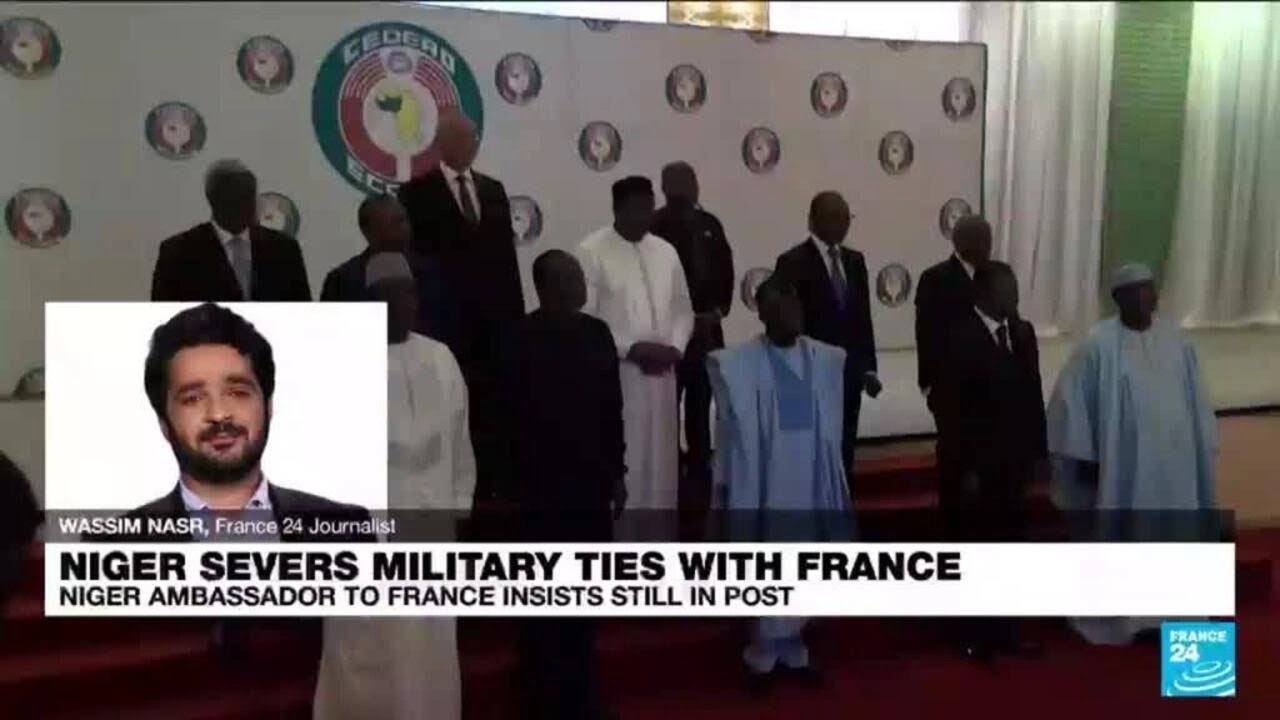 Niger's severing of military ties with France, 'same playbook as Mali' • FRANCE 24 English