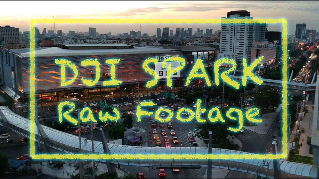 DJI Spark | Bangkok Original Footage 1080p | No Controller