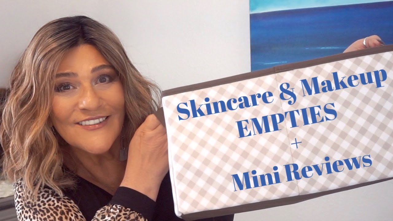 MAKEUP & SKINCARE EMPTIES | MINI REVIEWS | WILL I REPURCHASE? | FAB & GLAM OVER 50