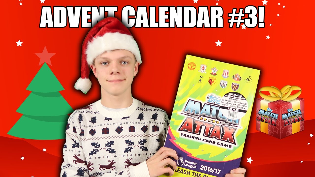 Advent Calendar #3 - Match Attax 2016/17
