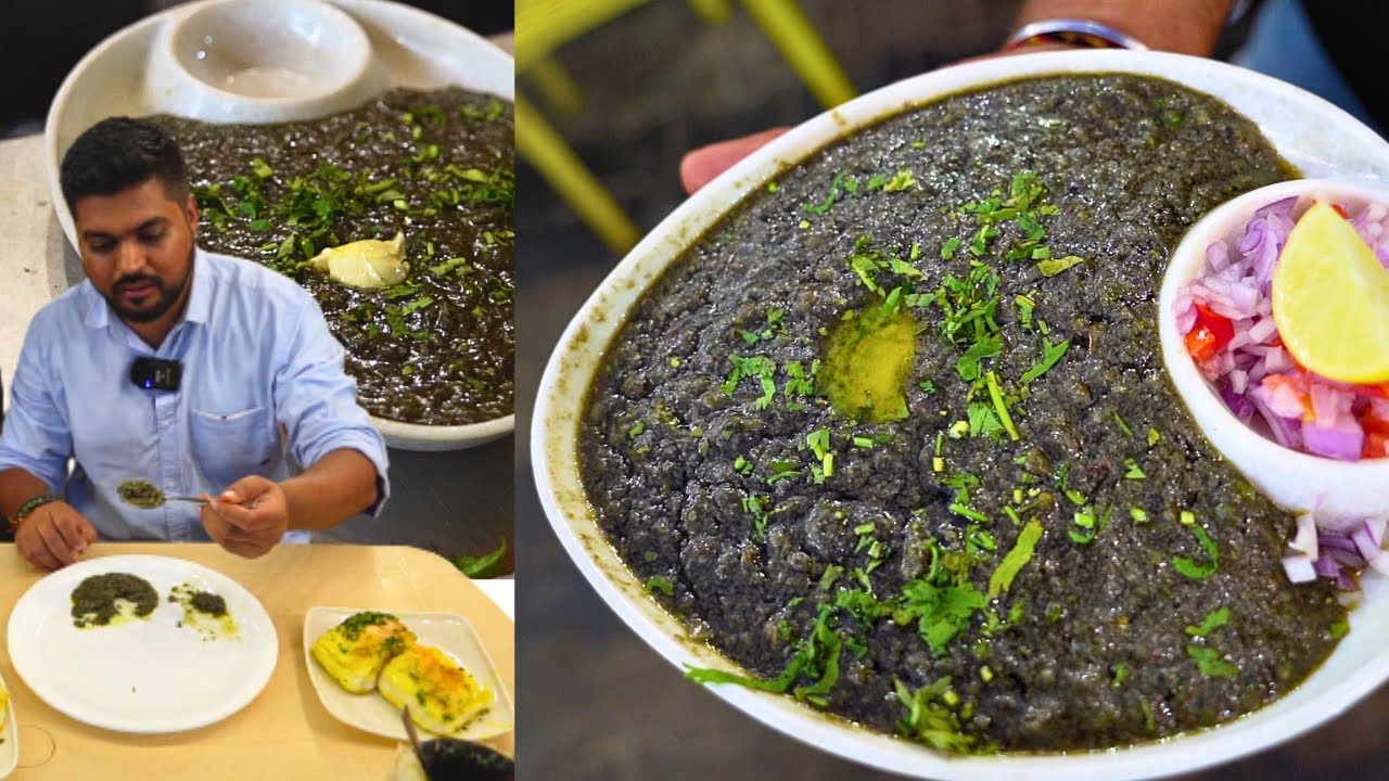 કાળી પાવભાજી આખા અમદાવાદ મા એક જ જગ્યા એ બોમ્બે સ્ટાઇલ મા નવા નરોડા વિસ્તાર મા મળે છે Black Pavbhaji