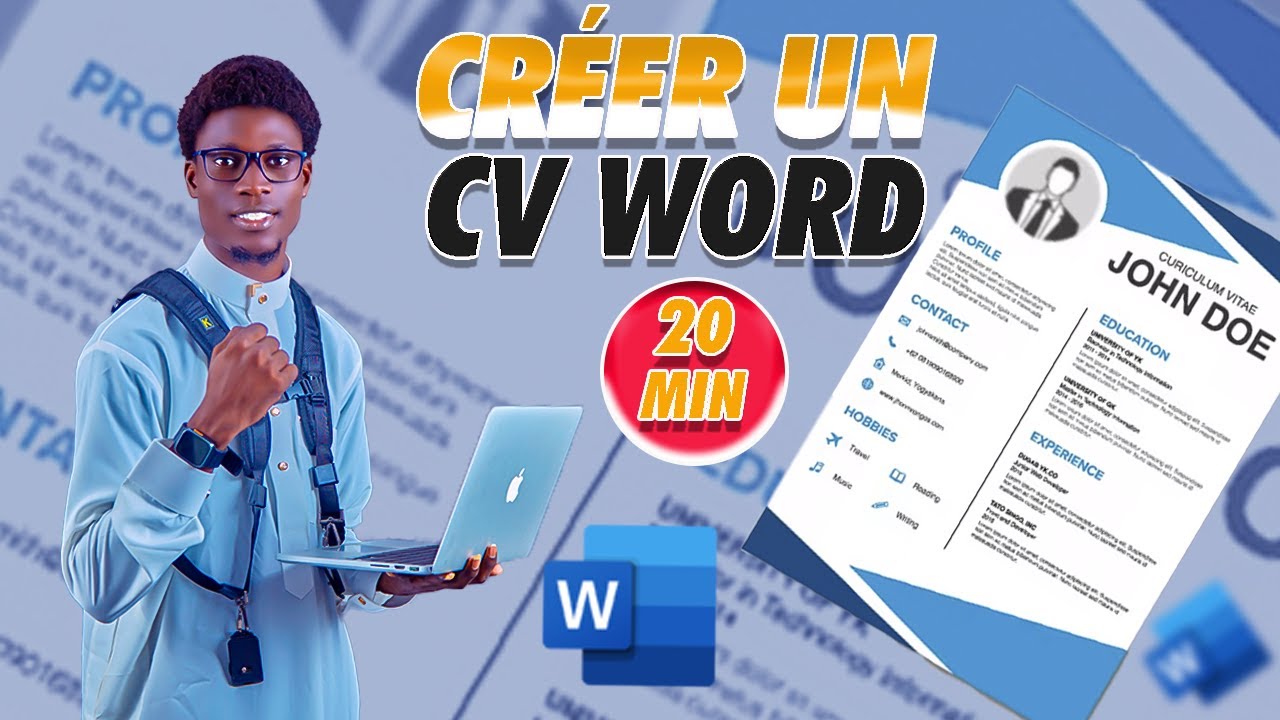 CREER UN CV WORD