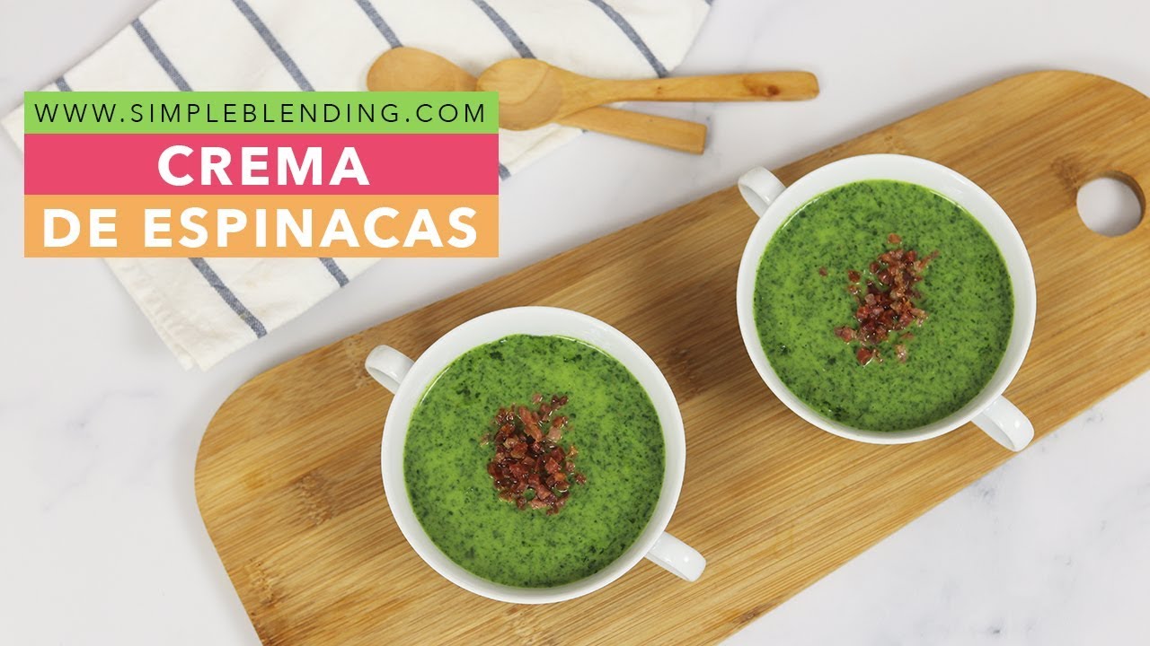 LA MEJOR CREMA DE ESPINACAS | Crema de espinacas muy fácil | Espinacas a la crema