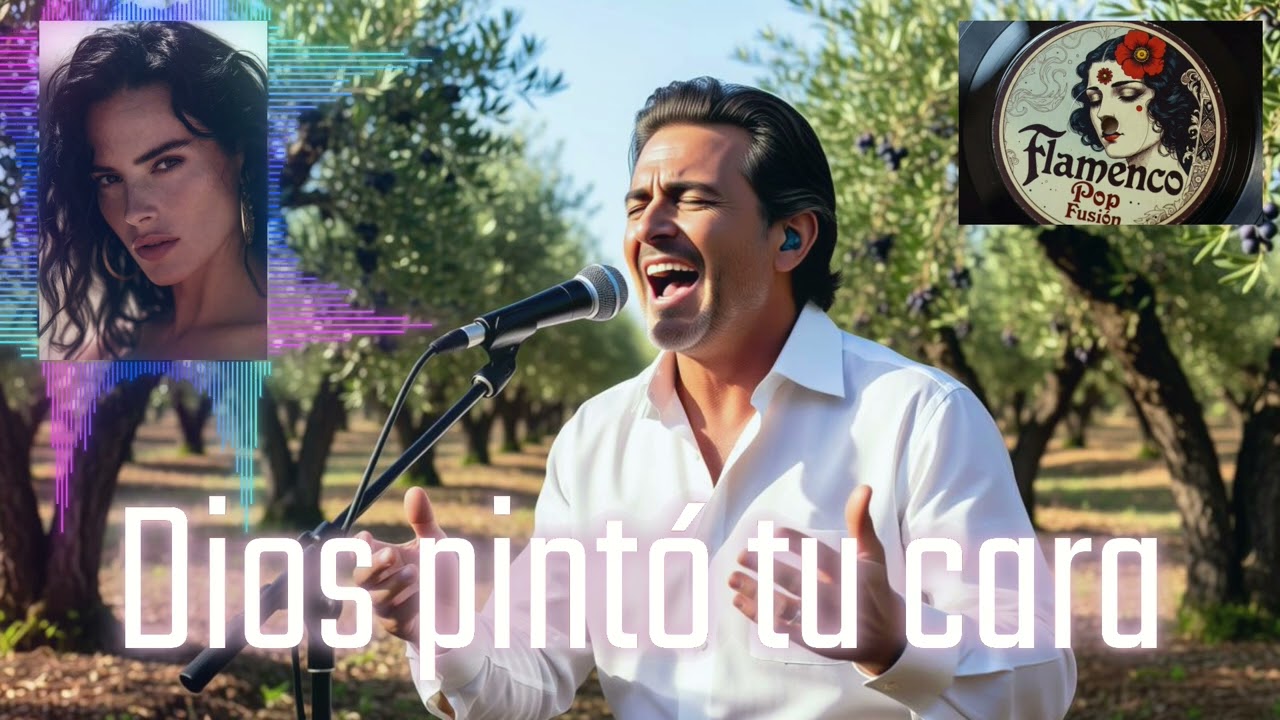 Juan de la Lu - Dios pintó tu cara (Flamenco con un toque de sevillana y Rumba) (Letra Toona + IA)