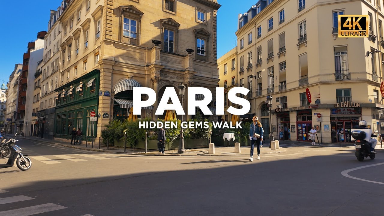 The Secret Side of Paris You Don’t Usually See - Walking Tour - Opéra - 4K  60 fps