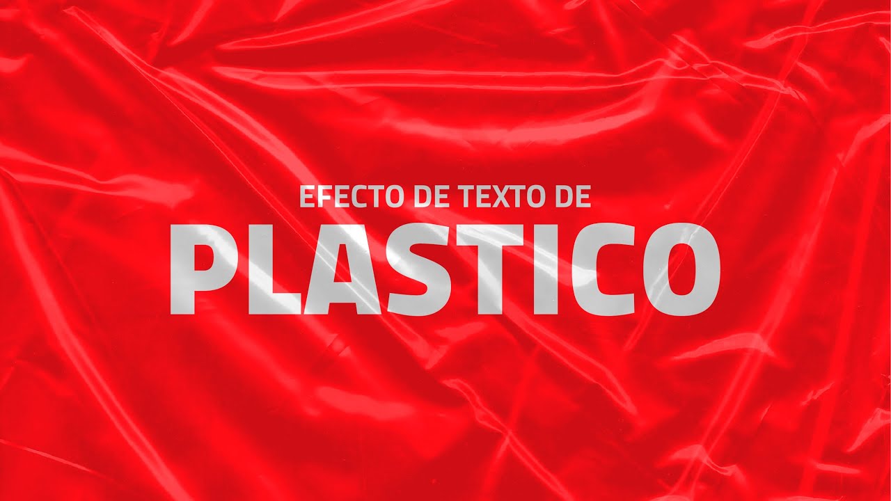 Como crear EFECTO DE TEXTO PLÁSTICO en Illustrator | PLASTIC TEXT EFFECT | Tutorial