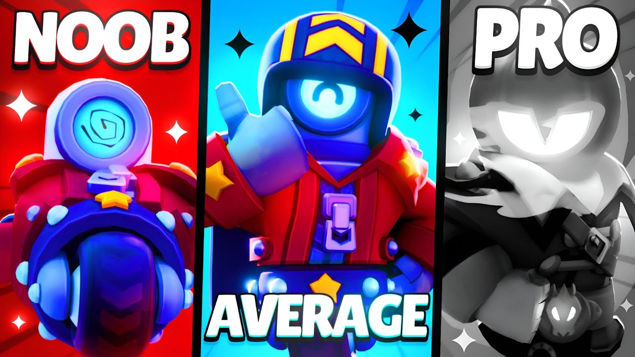 6 Levels of Stu Players in Brawl Stars
