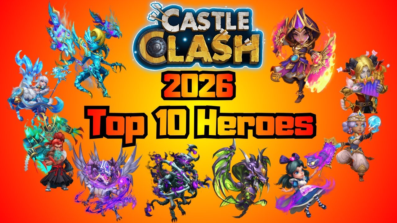 Топ-10 героев в Castle Clash (мета 2026 года)