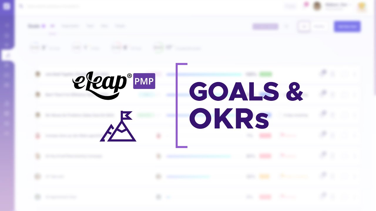 Enhancing Performance Tracking Through Optimized Goals & OKRs | eLeaP Performance Management