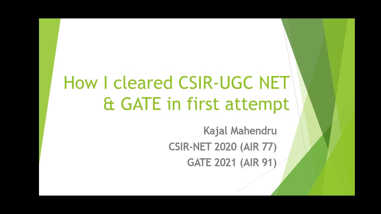 How I cleared CSIR-NET & GATE in first attempt without coaching | Strategy for CSIR-NET Physics