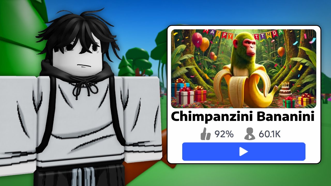 Сторона BRAINROT в играх Roblox..