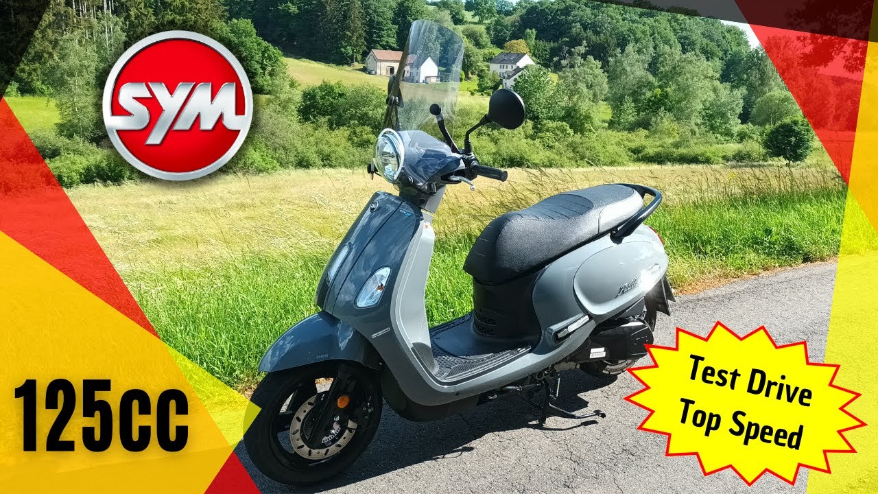 SYM Fiddle IV 125cc ABS Roller Probefahrt │Top Speed Test │B196 │Review │Das Günstige Pendlertool