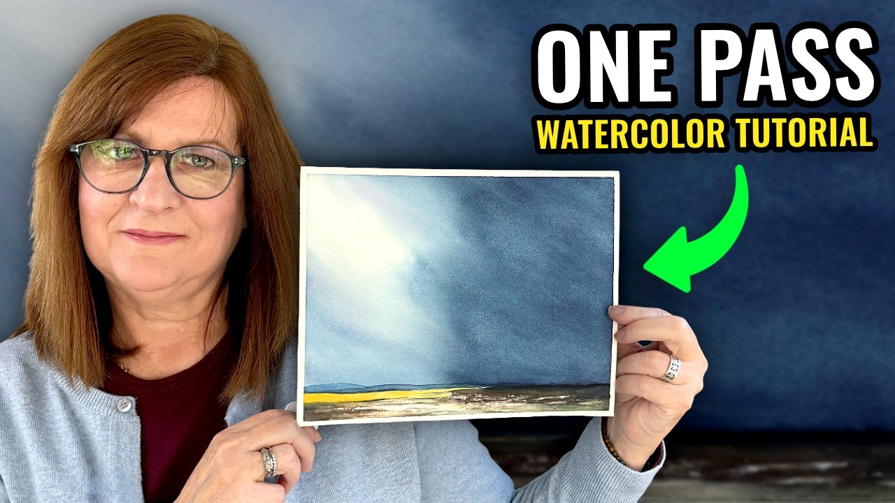 Stop Overworking Your Watercolors! (Paint This Storm Instead)
