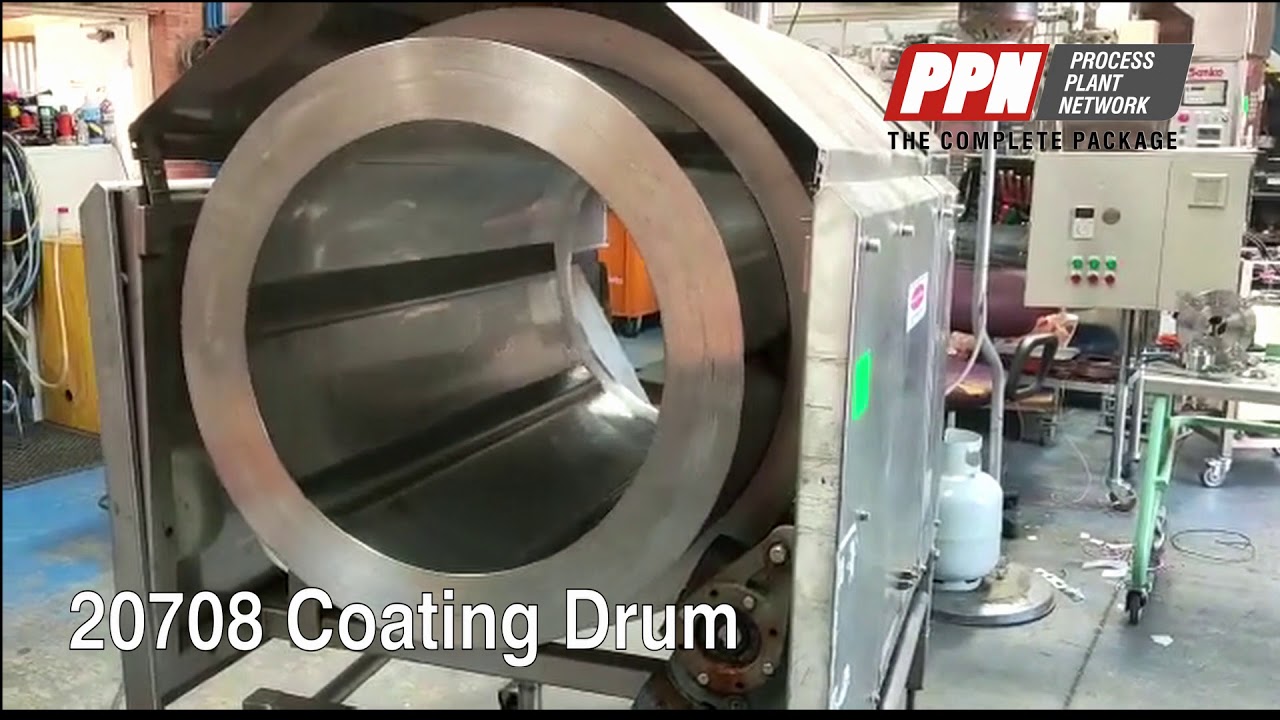 Heat & Control Coating or Seasoning Drum CFD [20708]