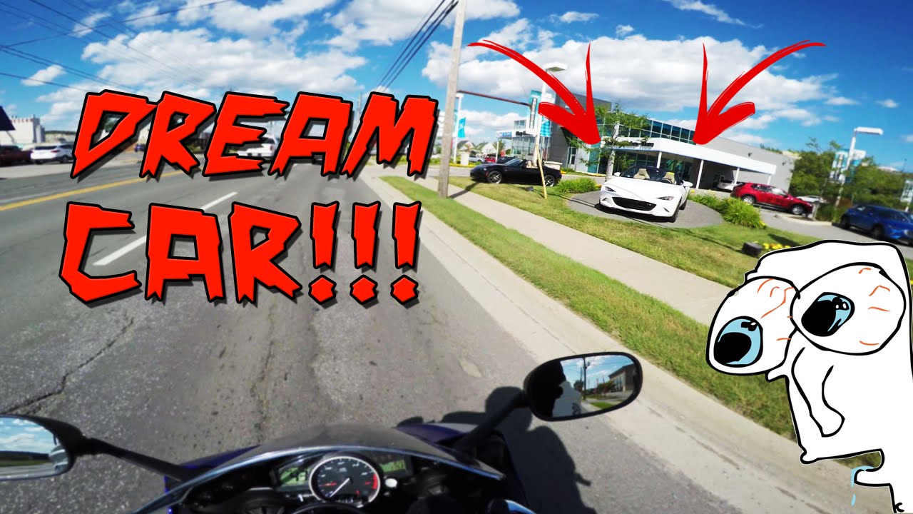 NEW MOTOVLOG CHANNEL! & SEEING MY DREAM CAR