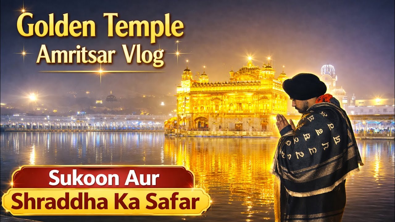 Golden Temple Amritsar Vlog | Sukoon Aur Shraddha Ka Safar ✨